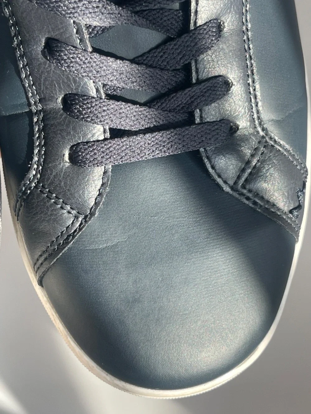 Mario Lopez Men’s Sneakers Navy/Black US 9.5 Casual Low Top Shoes